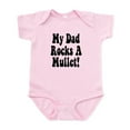 thumbnail image 1 of CafePress - My Dad Rocks A Mullet Infant Bodysuit - Baby Light Bodysuit, Size Newborn - 24 Months, 1 of 4