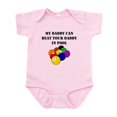 thumbnail image 1 of CafePress - My Daddy Can Beat Your Daddy In Pool Body Suit - Baby Light Bodysuit, Size Newborn - 24 Months, 1 of 4