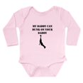 thumbnail image 1 of CafePress - My Daddy Can Dunk On Your Daddy Body Suit - Long Sleeve Cotton Baby Bodysuit, 1 of 4