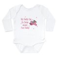 thumbnail image 1 of CafePress - My Daddy Can Fly Circles Around Body Suit - Long Sleeve Cotton Baby Bodysuit, 1 of 4