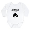 thumbnail image 1 of CafePress - My Daddy Can Shutout Your Daddy Body Suit - Long Sleeve Cotton Baby Bodysuit, 1 of 4