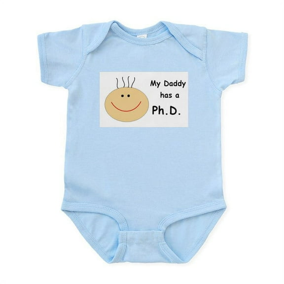 CafePress - My Daddy Has A Phd Infant Bodysuit - Baby Light Bodysuit, Size Newborn - 24 Months