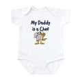 thumbnail image 1 of CafePress - My Daddy Is A Chef Infant Bodysuit - Baby Light Bodysuit, Size Newborn - 24 Months, 1 of 4