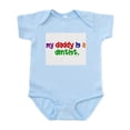 thumbnail image 1 of CafePress - My Daddy Is A Dentist (PR) Infant Bodysuit - Baby Light Bodysuit, Size Newborn - 24 Months, 1 of 4