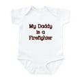 thumbnail image 1 of CafePress - My Daddy Is A Firefighter Infant Bodysuit - Baby Light Bodysuit, Size Newborn - 24 Months, 1 of 4