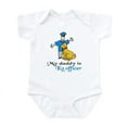thumbnail image 1 of CafePress - My Daddy Is A K9 Officer Infant Bodysuit - Baby Light Bodysuit, Size Newborn - 24 Months, 1 of 4
