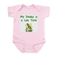 thumbnail image 1 of CafePress - My Daddy Is A Lab Tech Infant Bodysuit - Baby Light Bodysuit, Size Newborn - 24 Months, 1 of 4