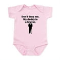 thumbnail image 1 of CafePress - My Daddy Is A Lawyer Body Suit - Baby Light Bodysuit, Size Newborn - 24 Months, 1 of 4