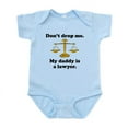 thumbnail image 1 of CafePress - My Daddy Is A Lawyer Body Suit - Baby Light Bodysuit, Size Newborn - 24 Months, 1 of 4