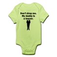 thumbnail image 1 of CafePress - My Daddy Is A Lawyer Body Suit - Baby Light Bodysuit, 1 of 1