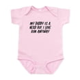 thumbnail image 1 of CafePress - My Daddy Is A Nerd Body Suit - Baby Light Bodysuit, Size Newborn - 24 Months, 1 of 4