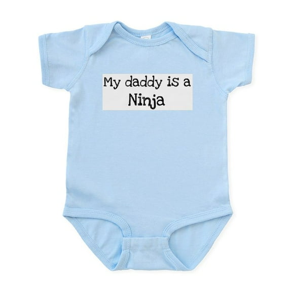 CafePress - My Daddy Is A Ninja Infant Bodysuit - Baby Light Bodysuit, Size Newborn - 24 Months