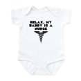 thumbnail image 1 of CafePress - My Daddy Is A Nurse Body Suit - Baby Light Bodysuit, Size Newborn - 24 Months, 1 of 4