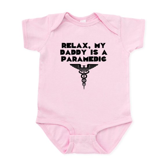 CafePress - My Daddy Is A Paramedic Body Suit - Baby Light Bodysuit, Size Newborn - 24 Months