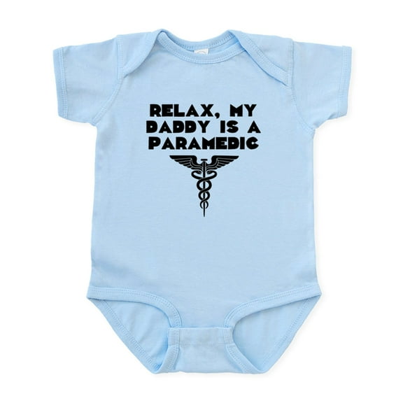CafePress - My Daddy Is A Paramedic Body Suit - Baby Light Bodysuit, Size Newborn - 24 Months