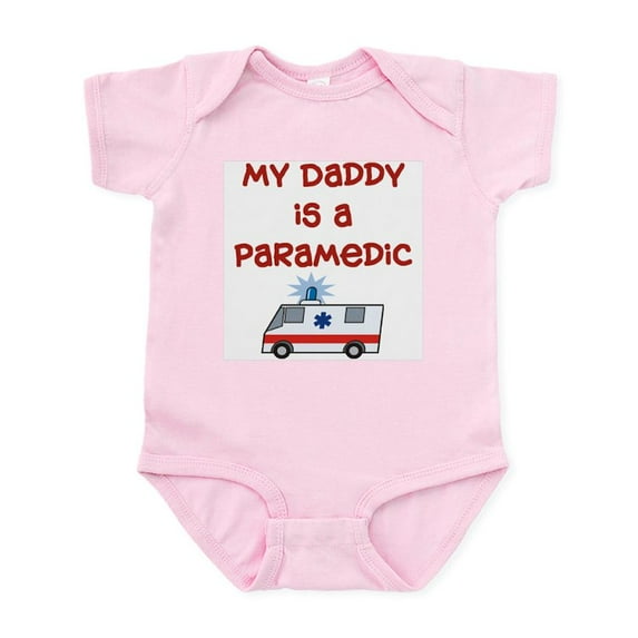 CafePress - My Daddy Is A Paramedic Infant Bodysuit - Baby Light Bodysuit, Size Newborn - 24 Months