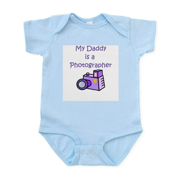 CafePress - My Daddy Is A Photographer Infant Bodysuit - Baby Light Bodysuit, Size Newborn - 24 Months