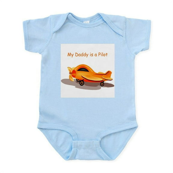 CafePress - My Daddy Is A Pilot Infant Bodysuit - Baby Light Bodysuit, Size Newborn - 24 Months