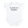 thumbnail image 1 of CafePress - My Daddy Is A Plumber Infant Bodysuit - Baby Light Bodysuit, Size Newborn - 24 Months, 1 of 4