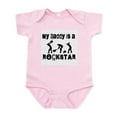 thumbnail image 1 of CafePress - My Daddy Is A Rock Star Infant Bodysuit - Baby Light Bodysuit, Size Newborn - 24 Months, 1 of 4