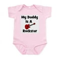 thumbnail image 1 of CafePress - My Daddy Is A Rockstar Infant Bodysuit - Baby Light Bodysuit, Size Newborn - 24 Months, 1 of 4