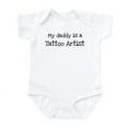 thumbnail image 1 of CafePress - My Daddy Is A Tattoo Artist Infant Bodysuit - Baby Light Bodysuit, Size Newborn - 24 Months, 1 of 4
