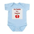 thumbnail image 1 of CafePress - My Daddy Is A Teacher Infant Bodysuit - Baby Light Bodysuit, Size Newborn - 24 Months, 1 of 4