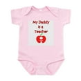 thumbnail image 1 of CafePress - My Daddy Is A Teacher Infant Bodysuit - Baby Light Bodysuit, Size Newborn - 24 Months, 1 of 4