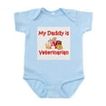 thumbnail image 1 of CafePress - My Daddy Is A Vet Infant Bodysuit - Baby Light Bodysuit, Size Newborn - 24 Months, 1 of 4