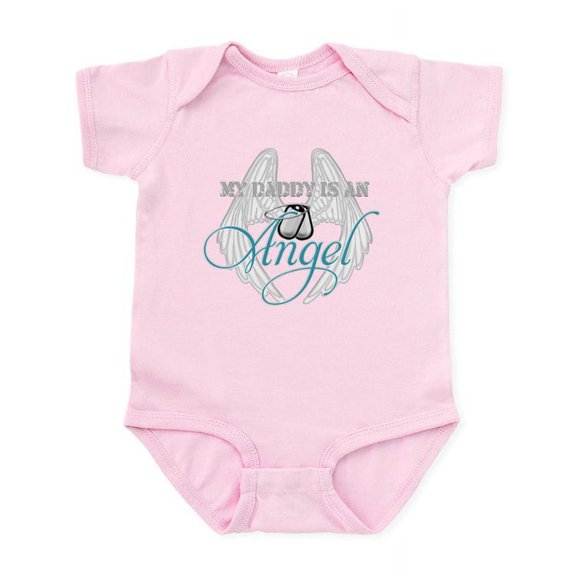CafePress - My Daddy Is An Angel Infant Bodysuit - Baby Light Bodysuit, Size Newborn - 24 Months