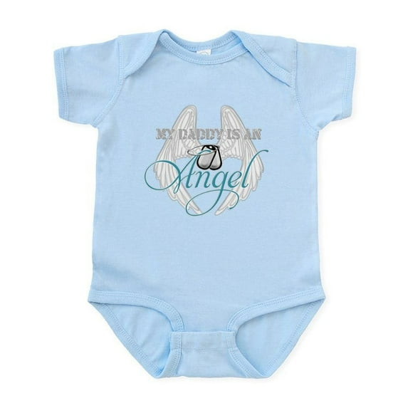 CafePress - My Daddy Is An Angel Infant Bodysuit - Baby Light Bodysuit, Size Newborn - 24 Months