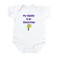 thumbnail image 1 of CafePress - My Daddy Is An Electrician Infant Bodysuit - Baby Light Bodysuit, Size Newborn - 24 Months, 1 of 4