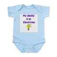thumbnail image 1 of CafePress - My Daddy Is An Electrician Infant Bodysuit - Baby Light Bodysuit, Size Newborn - 24 Months, 1 of 4