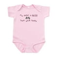 thumbnail image 1 of CafePress - My Daddy Is Faster Than Your Infant Bodysuit - Baby Light Bodysuit, Size Newborn - 24 Months, 1 of 4