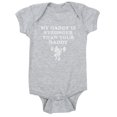 thumbnail image 1 of CafePress - My Daddy Is Stronger Than Your Daddy - Cute Infant Bodysuit Baby Romper, 1 of 1