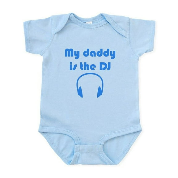 CafePress - My Daddy Is The DJ Body Suit - Baby Light Bodysuit, Size Newborn - 24 Months