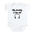 thumbnail image 1 of CafePress - My Daddy Is The DJ Body Suit - Baby Light Bodysuit, Size Newborn - 24 Months, 1 of 4