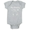 thumbnail image 1 of CafePress - My Daddy Is The DJ - Cute Infant Bodysuit Baby Romper, 1 of 1