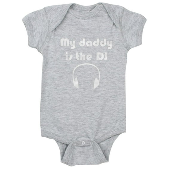 CafePress - My Daddy Is The DJ - Cute Infant Bodysuit Baby Romper