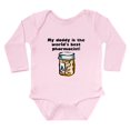 thumbnail image 1 of CafePress - My Daddy Is The Words Best Pharmacist Body Suit - Long Sleeve Cotton Baby Bodysuit, 1 of 4