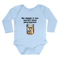 thumbnail image 1 of CafePress - My Daddy Is The Words Best Pharmacist Body Suit - Long Sleeve Cotton Baby Bodysuit, 1 of 4