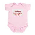 thumbnail image 1 of CafePress - My Daddy My Firefighter Infant Bodysuit - Baby Light Bodysuit, Size Newborn - 24 Months, 1 of 4