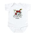 thumbnail image 1 of CafePress - My Daddy Plays Drums! Body Suit - Baby Light Bodysuit, Size Newborn - 24 Months, 1 of 4