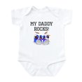 thumbnail image 1 of CafePress - My Daddy Rocks Drums Body Suit - Baby Light Bodysuit, Size Newborn - 24 Months, 1 of 4