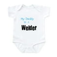 thumbnail image 1 of CafePress - My Daddy's A Welder Infant Bodysuit - Baby Light Bodysuit, Size Newborn - 24 Months, 1 of 4