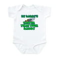 thumbnail image 1 of CafePress - My Daddy's Faster... Infant Bodysuit - Baby Light Bodysuit, Size Newborn - 24 Months, 1 of 4