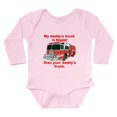 thumbnail image 1 of CafePress - My Daddys Truck Body Suit - Long Sleeve Cotton Baby Bodysuit, 1 of 4