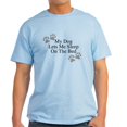 thumbnail image 1 of CafePress - My Dog Lets Me Sleep On The Bed T Shirt - Light T-Shirt - CP, 1 of 4