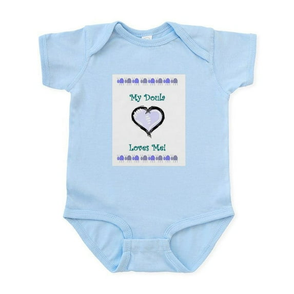 CafePress - My Doula Loves Me Onesie - Baby Light Bodysuit, Size Newborn - 24 Months
