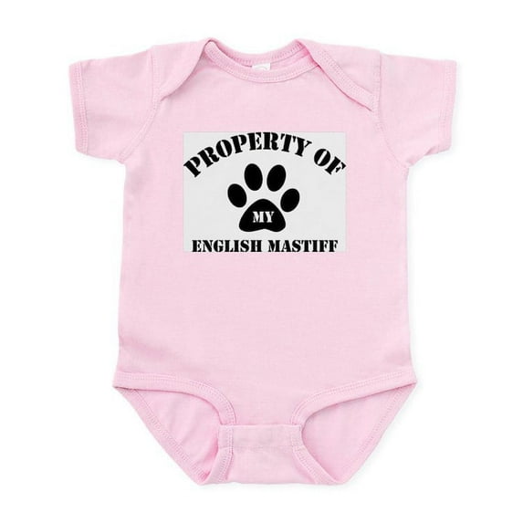 CafePress - My English Mastiff Infant Creeper - Baby Light Bodysuit, Size Newborn - 24 Months